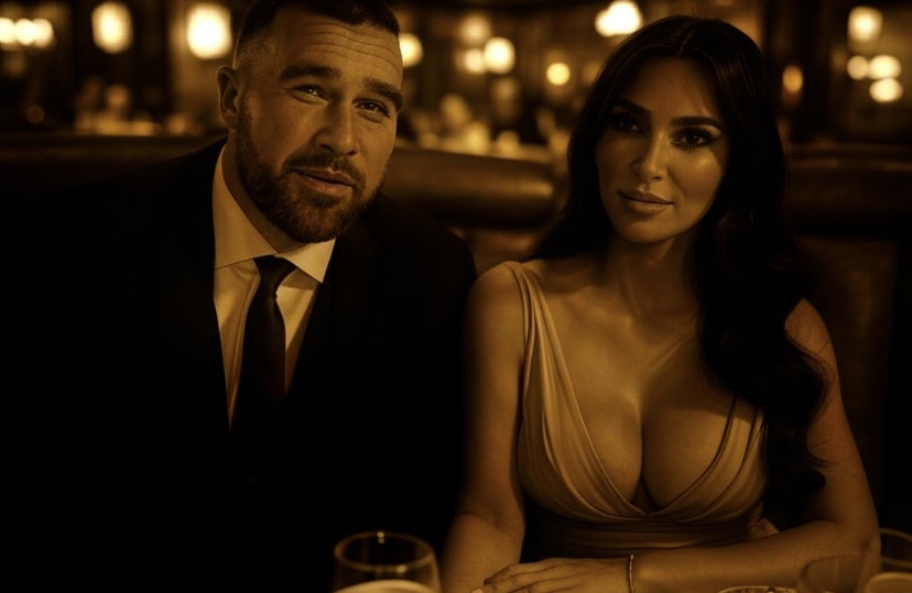 BREAKING: Swifties Lose It as Kim Kardashian and Travis Kelce Enjoy a Flirty Night Out Together in Hollywood While Taylor’s Away